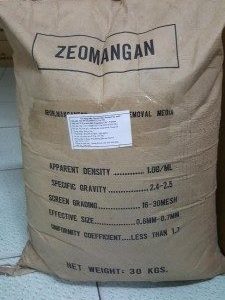 nguyên liệu khử phèn sắt trong nước ( mangan)